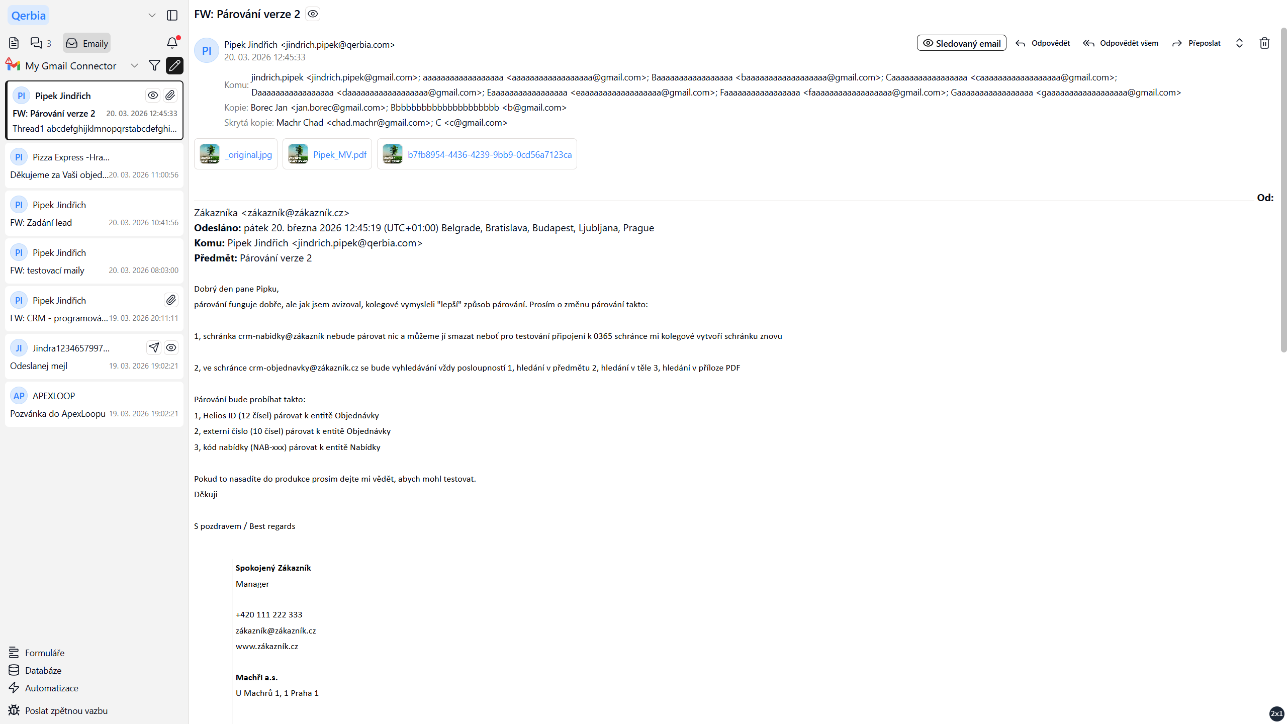 Emails and newsletters in Apexloop
